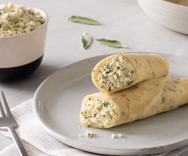 Photo of - Ricotta and Sage Crepes